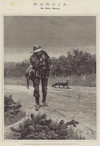 Maruja, Bret Harte by Richard Caton Woodville junior
