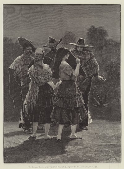 Maruja, Bret Harte by Richard Caton Woodville junior