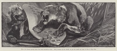Nada the Lily, by H Rider Haggard  by Richard Caton Woodville junior