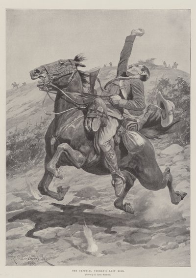 İmparatorluk Yeoman'ın Son Yolculuğu by Richard Caton Woodville junior