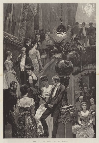 Sezonun Son Evinde by Richard Caton Woodville junior