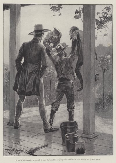 Adam ve Dağ, Bret Harte by Richard Caton Woodville junior