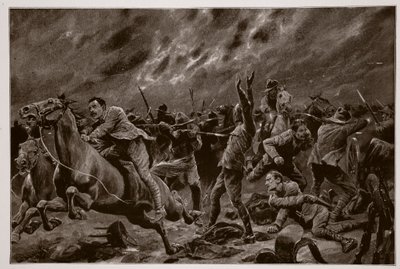 12 Haziran 1901'de Wilmansrust'ta Victorialıların Kazası by Richard Caton Woodville junior