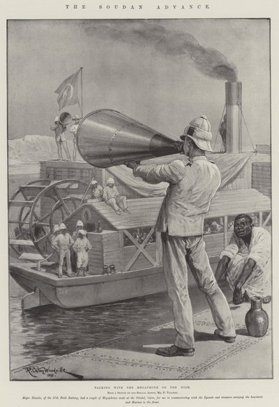 Sudan İlerlemesi by Richard Caton Woodville junior