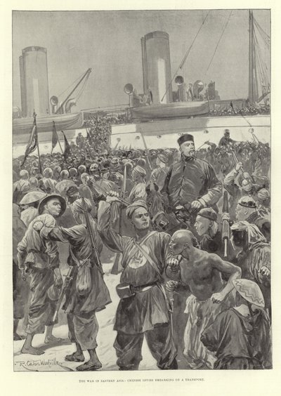 Doğu Asya'da Savaş by Richard Caton Woodville junior