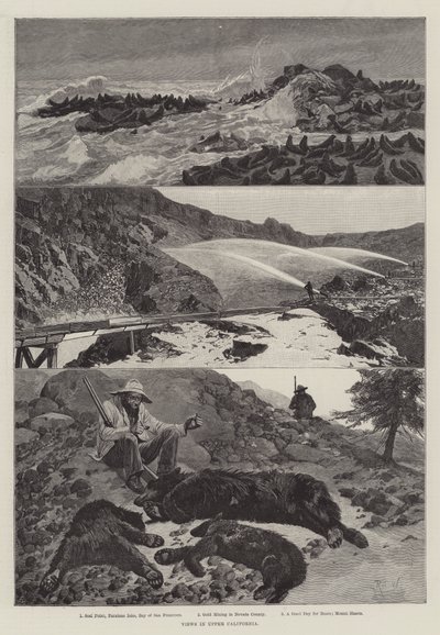 Yukarı Kaliforniya'daki Manzaralar by Richard Caton Woodville junior