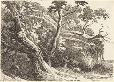 Büyük Ağaçlarla Peyzaj by Richard Cooper II