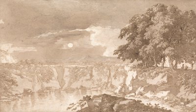 İtalyan Gölü Manzarası by Richard Cooper the Elder