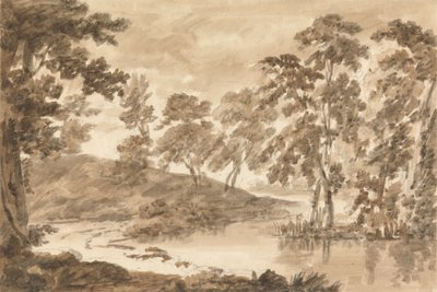 ormanlık manzara by Richard Cooper the Younger
