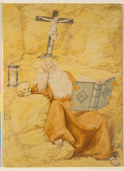 Bir Münzevi, 1853 by Richard Dadd