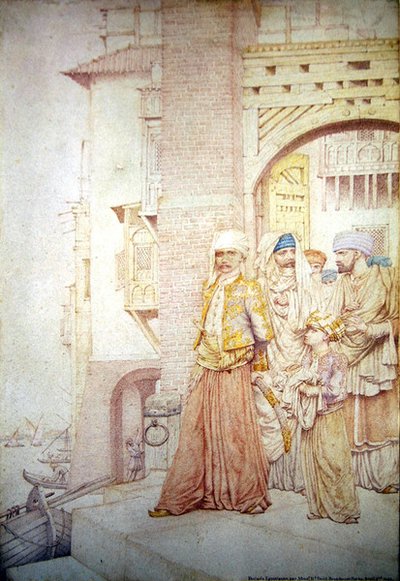 Mısır fantezisi by Richard Dadd