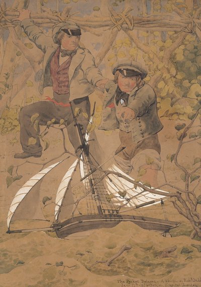 Paket Gecikmeli, 1854 by Richard Dadd