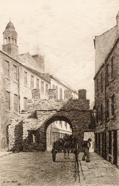 Doğu Limanı veya Cowgate Limanı by Richard Davidson Winter