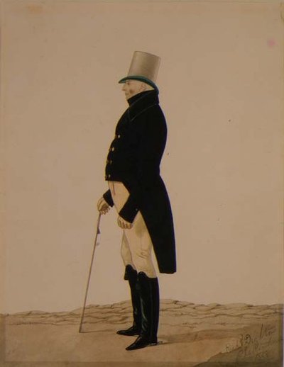 H.R.H. Gloucester Dükü by Richard Dighton