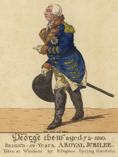 Kral George III by Richard Dighton