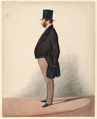 Tanımlanamayan Adam Portresi by Richard Dighton