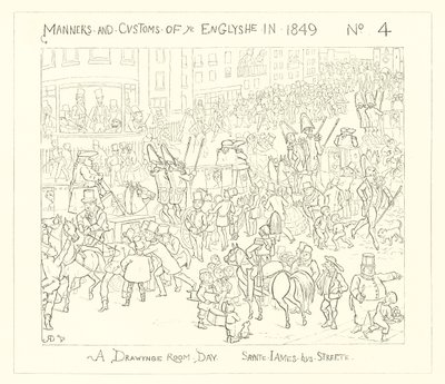 1849, A Drawing Room Day, St James