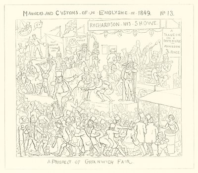 1849, Greenwich Fuarı