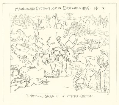 1849, Ulusal Çapa Kovalama Sporu by Richard Doyle
