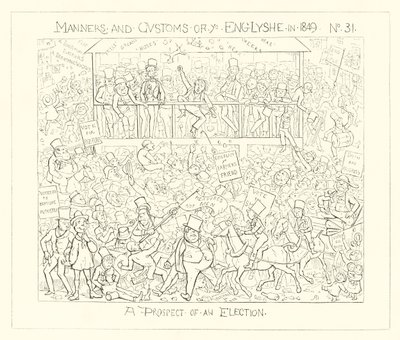1849, Seçim Beklentisi by Richard Doyle