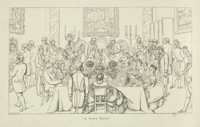 Bir Devlet Tarafı. Büyük bir ortamda büyük bir sosyal etkinlik. by Richard Doyle