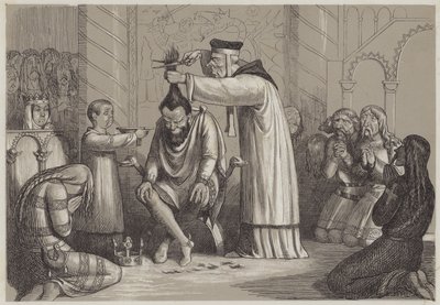 Bir Norman Bishop (aquatint) tarafından Henry I