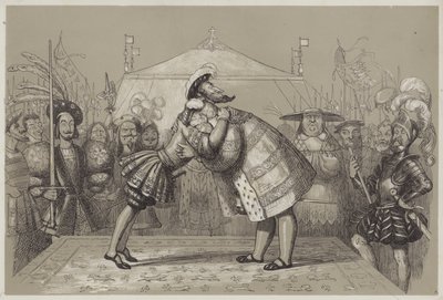 Altın Kumaş Tarlası (aquatint) by Richard Doyle
