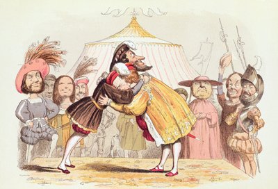 Altın Kumaş Tarlasında Henry VIII (1491-1547) ve Fransa