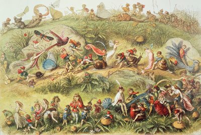Elf Kralının Zafer Yürüyüşü by Richard Doyle