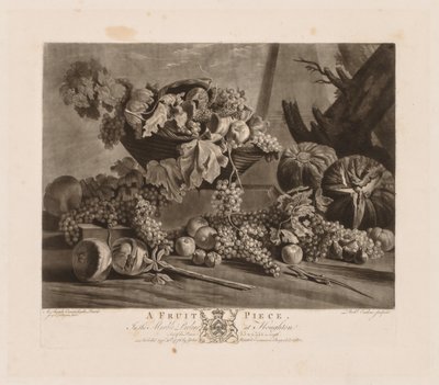 Bir Meyve Parçası, 1776. by Richard Earlom