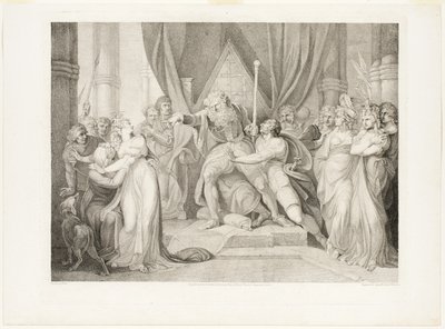 Lear, kızı Cordelia