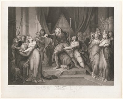 Lear, kızı Cordelia