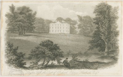 Longton Hall: çelik gravür ve [?19. yüzyılın başları] (baskı) by Richard Edensor Heathcote
