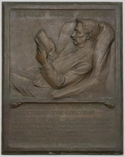 Geç E. F. Andrews Anıt Tableti by Richard Edwin Brooks
