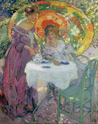 Beş çayı by Richard Emil Miller