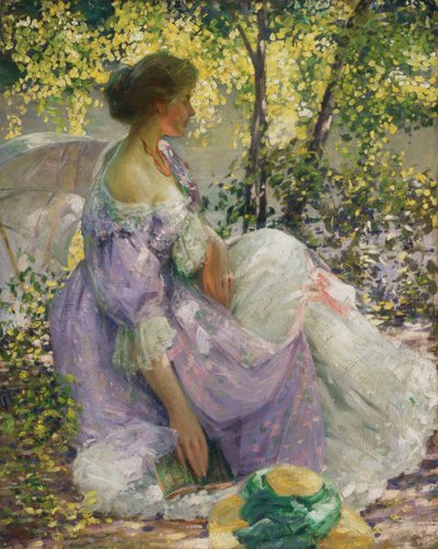 Bahçede by Richard Emil Miller