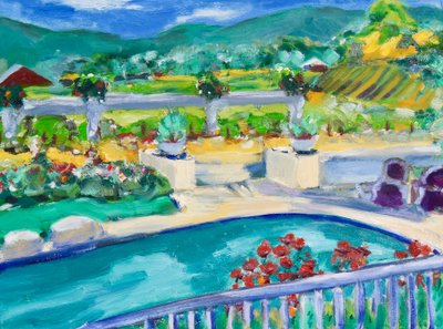 Arka Bahçe, Napa, 2019 by Richard Fox