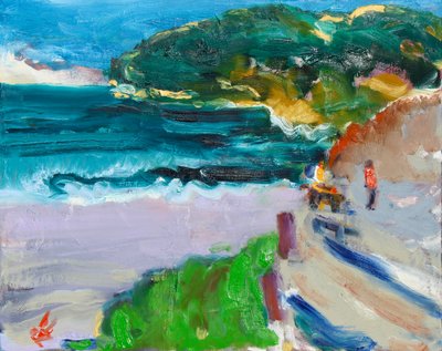 Alacakaranlıkta Körfez, 2019 by Richard Fox