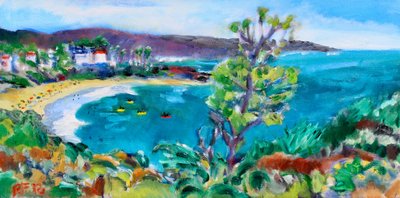 Crescent Körfezi, Laguna Plajı, 2018 by Richard Fox