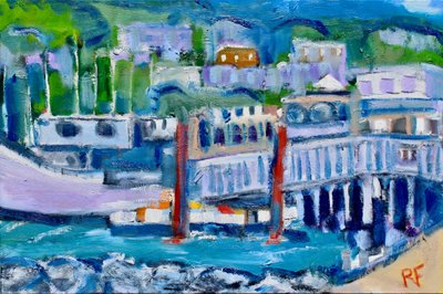 Geçit ve Tekne, Tiburon, 2019 by Richard Fox