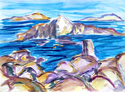 Kayalar ve Yansımalar, 2019 by Richard Fox