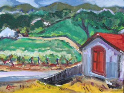 Kırmızı Kapı, Sonoma, 2017 by Richard Fox