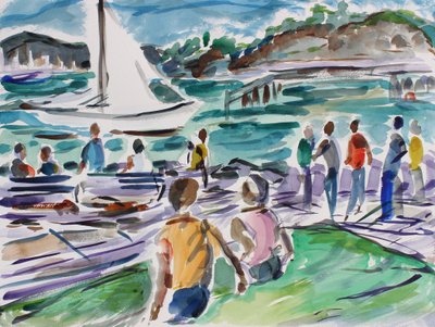 Tiburon Gezinti Yolu, 2017 by Richard Fox