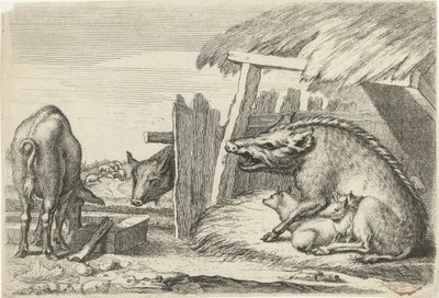 Bir çatı katında domuzlar Farklı sanatçılardan sonra hayvanlar (dizi adı) Çeşitli sanatçılardan sonra hayvanlar (dizi adı) by Richard Gaywood