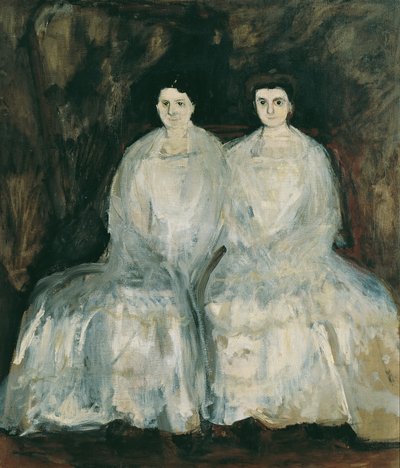 Kız Kardeşler Karoline ve Pauline Fey by Richard Gerstl