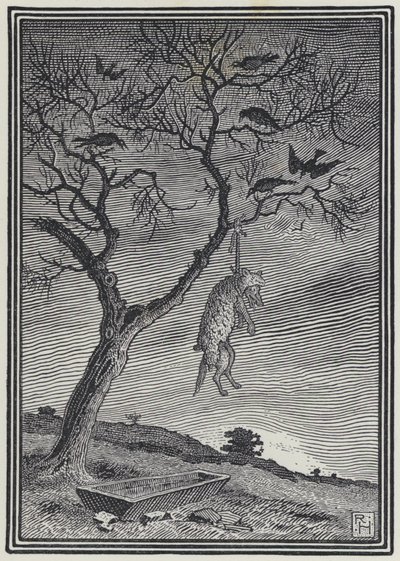 Koyun Giysili Kurt (gravür) by Richard Heighway