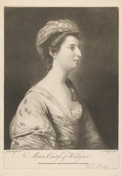 Maria, Kontes Waldegrave by Richard Houston