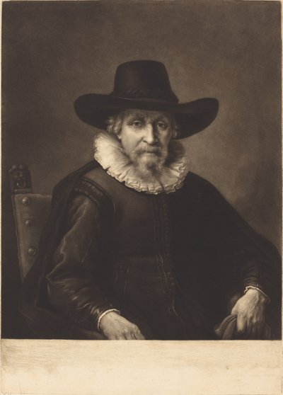 Belediye Başkanı by Richard Houston after Rembrandt van Rijn