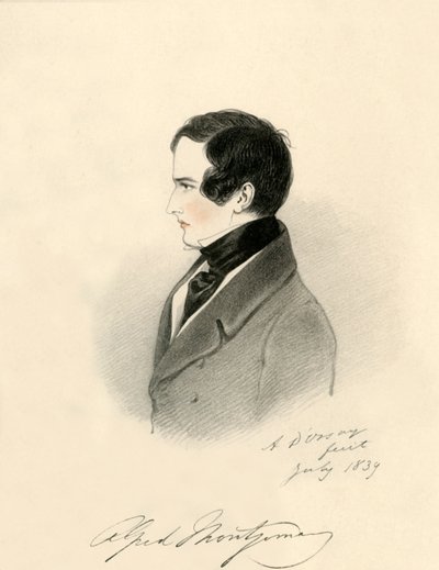 Alfred Montgomery, 1839. by Richard James Lane