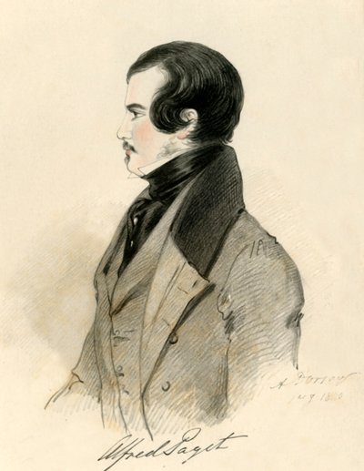 Alfred Paget, 1840. by Richard James Lane